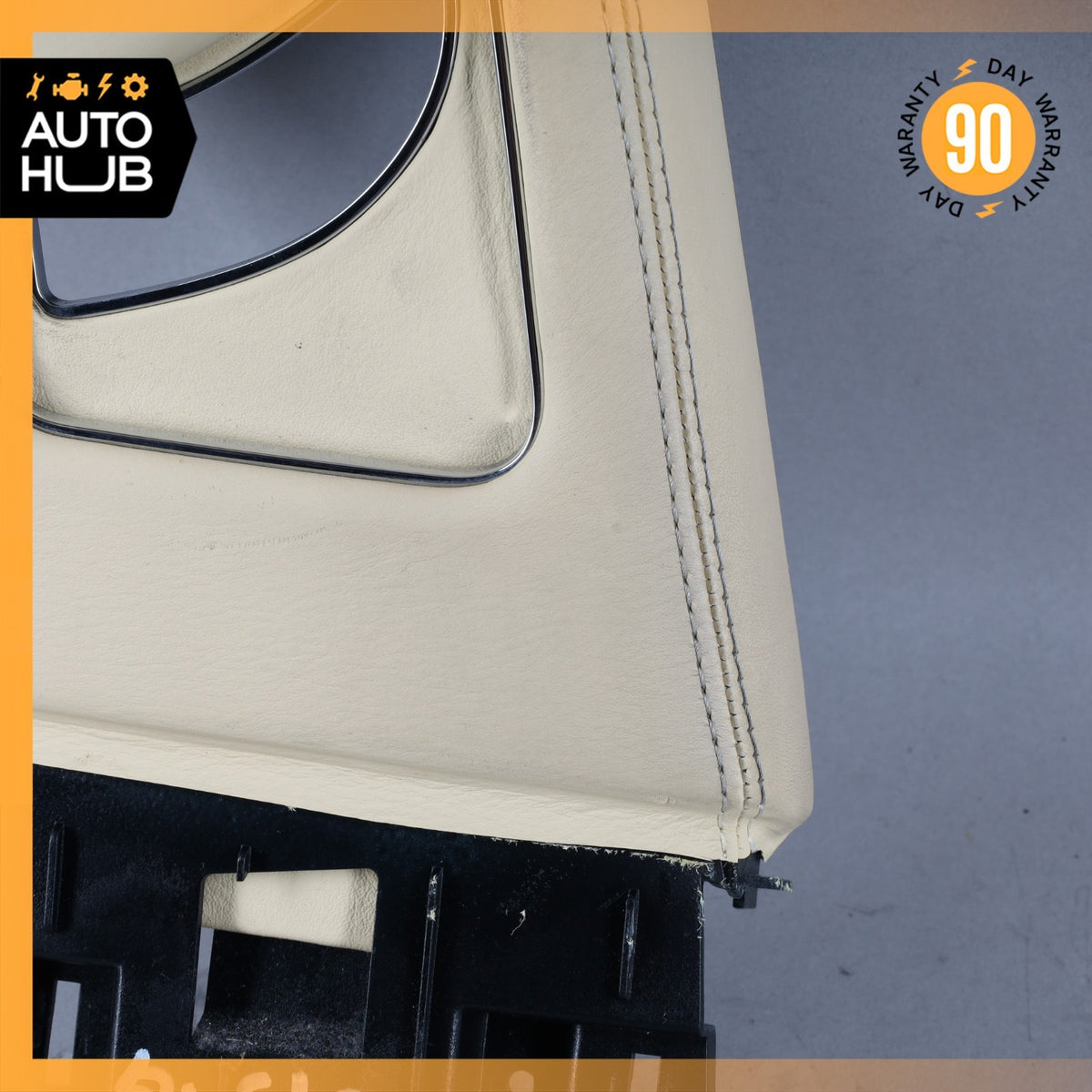 14-18 Bentley Flying Spur Left Upper B-Pillar Cover Panel Trim Beige OEM 40k - photo 8