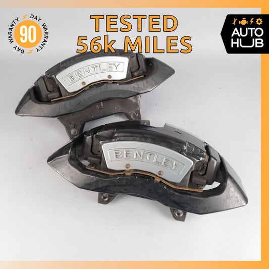 03-18 Bentley GT Flying Spur GTC Front Brake Calipers Left & Right Set OEM 56k - photo 1