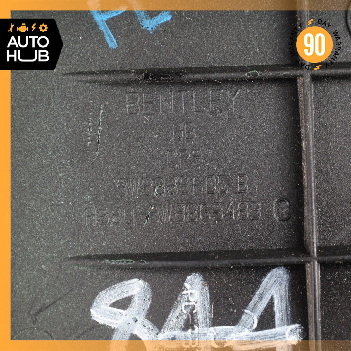 03-11 Bentley Continental GTC GT Front Left Side Kick Panel Trim Cover OEM 59k - photo 15