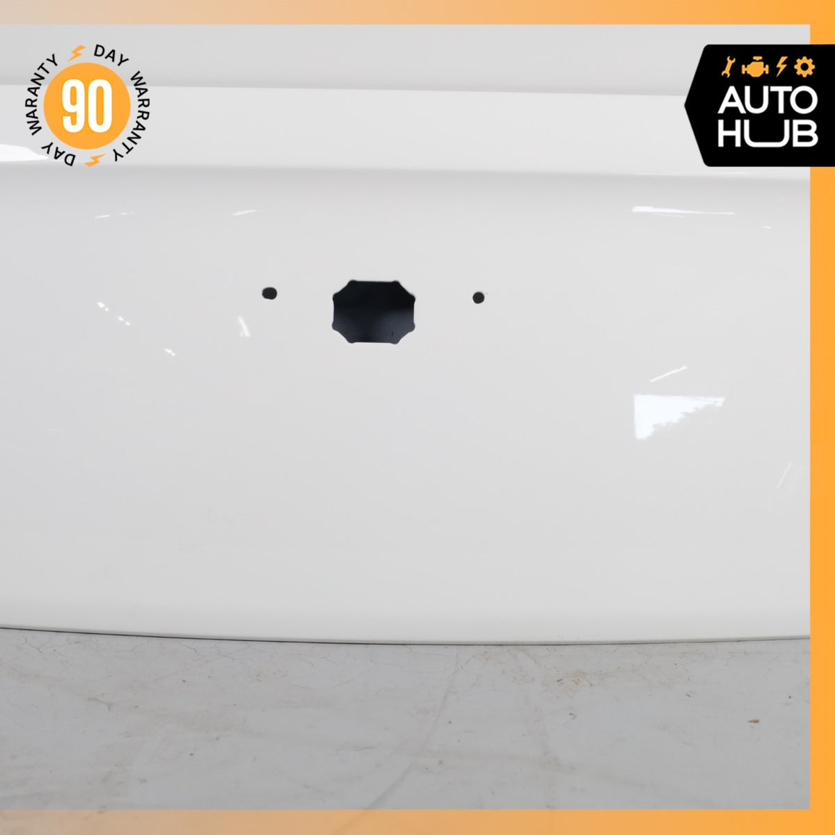 12-18 Bentley Continental GTC Convertible Trunk Lid Panel Assembly White OEM 55k - photo 4