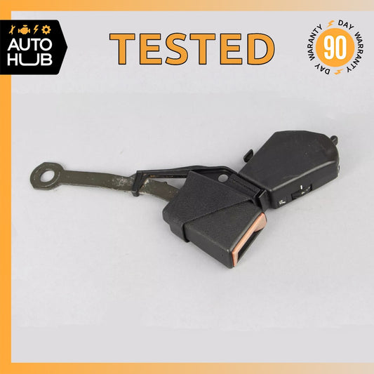86-87 Mercedes W124 300D 300TD Front Right Side Seat Belt Buckle w/ Switch OEM - photo 1