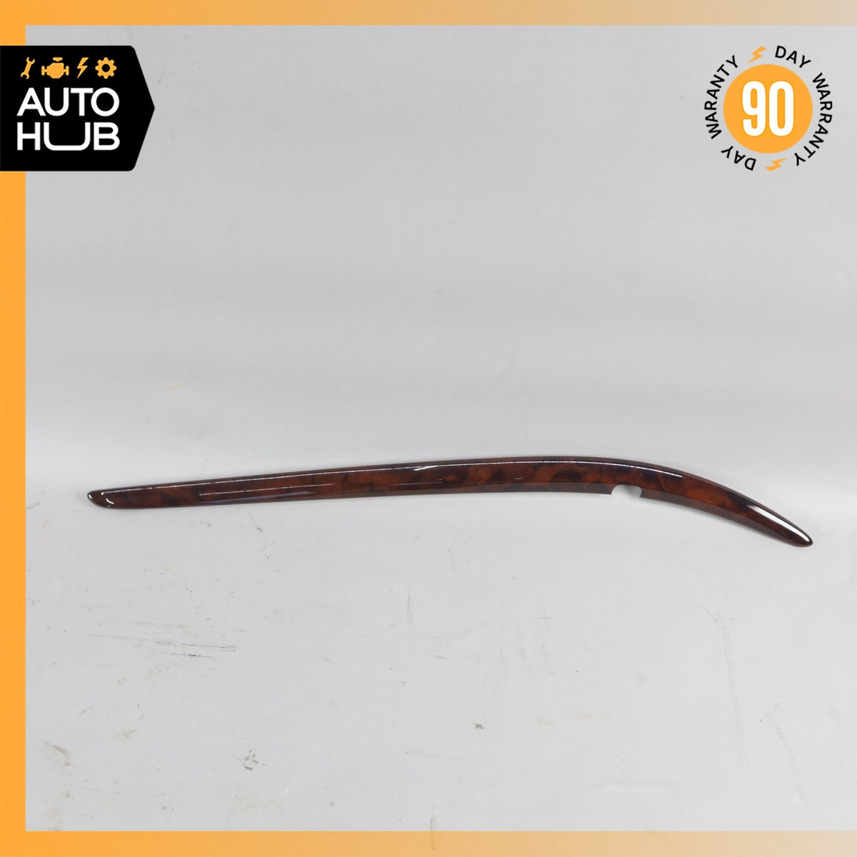 08-19 Maserati GranTurismo M145 Front Left Driver Side Door Panel Trim Wood OEM - photo 1
