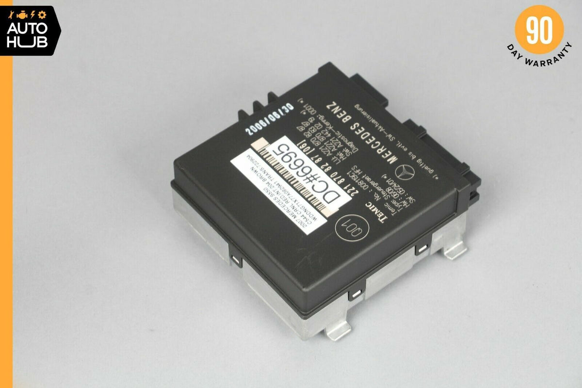 07-09 Mercedes W221 S550 CL600 Trunk Release Remote Open Close Module Unit OEM - photo 4