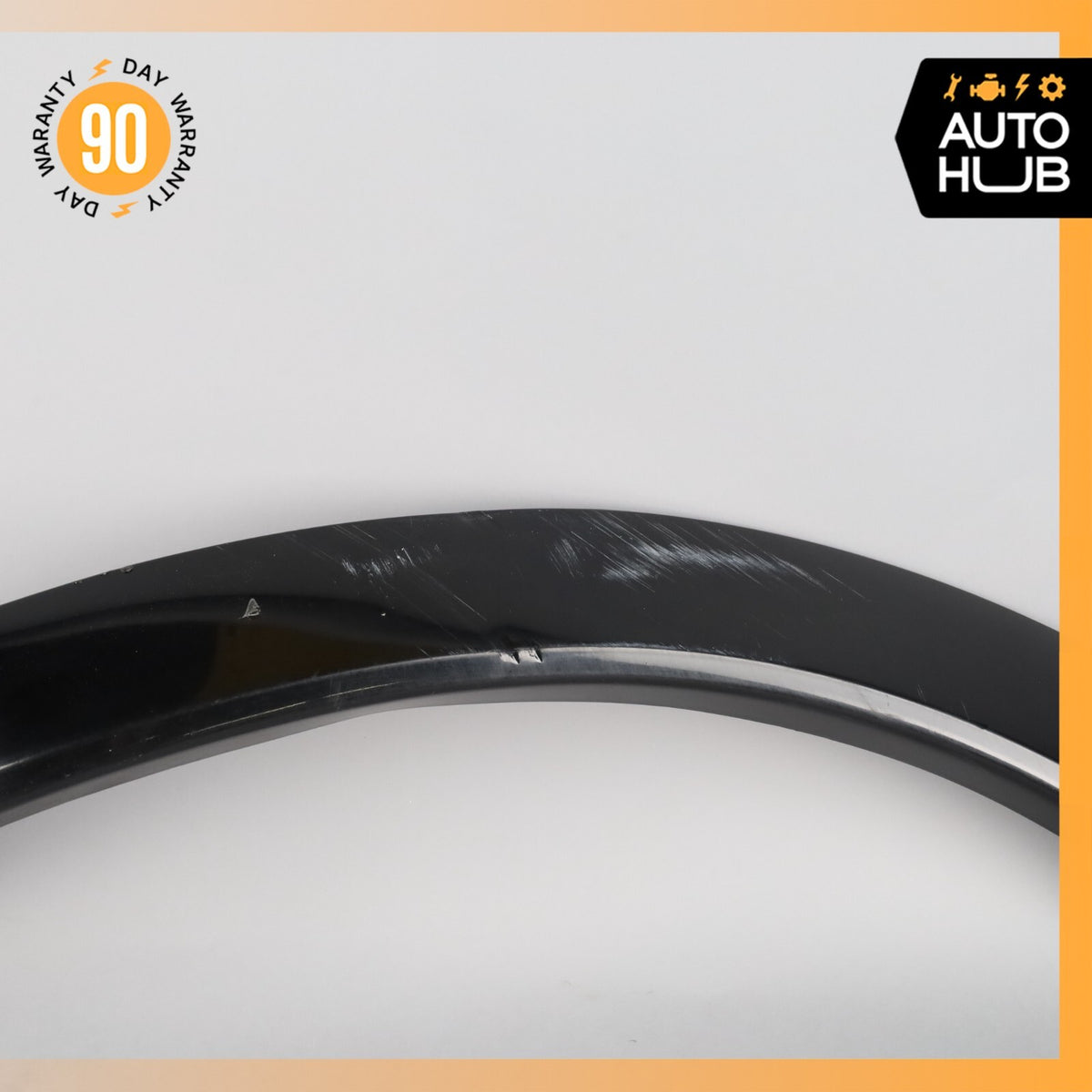 Porsche 958 Cayenne GTS Rear Right Side Wheel Arch Flare Molding Black OEM 82k - photo 3