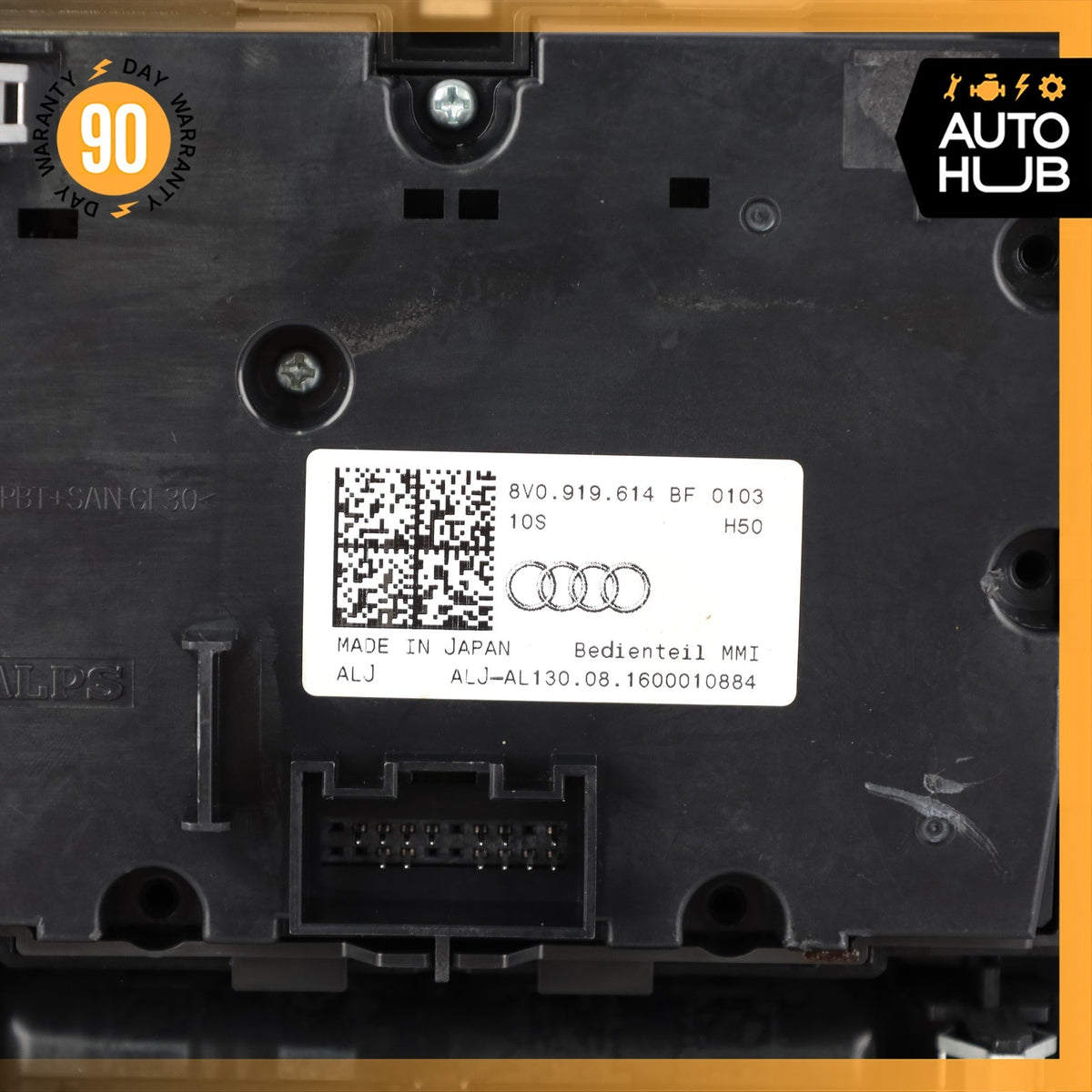 17-20 Audi 8V A3 Center Console Multimedia Interface Control Switch OEM - photo 14