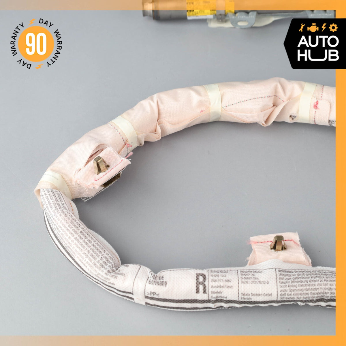 11-18 Porsche Cayenne 958 Roof Curtain Airbag Air Bag Right Side OEM 39k - photo 7