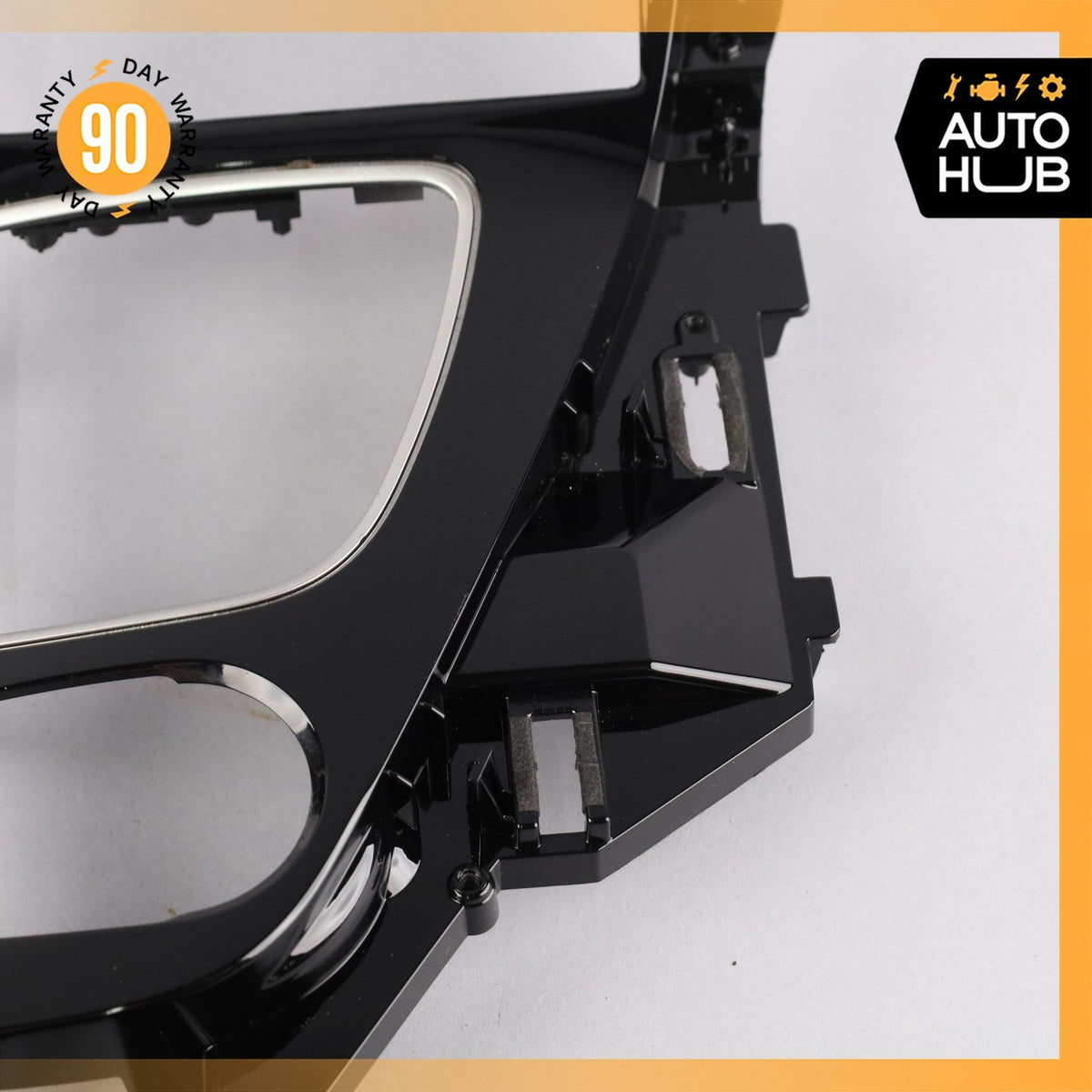 16-18 Infinity Q50 Front Center Console Shifter Bezel Trim OEM 54k - photo 10