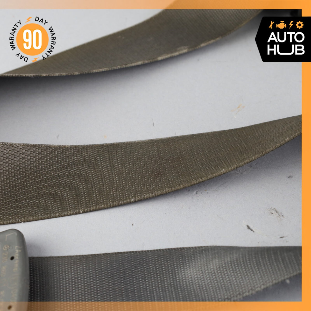 03-06 Mercedes R230 SL500 SL55 Left Driver Side Seat Belt Retractor Charcoal OEM - photo 14