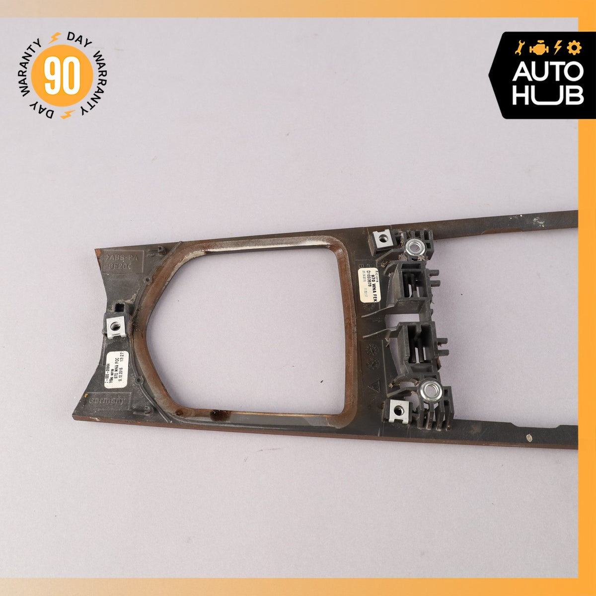 10-16 Porsche Panamera 970 Front Console Shifter Bezel Trim Wood OEM - photo 8