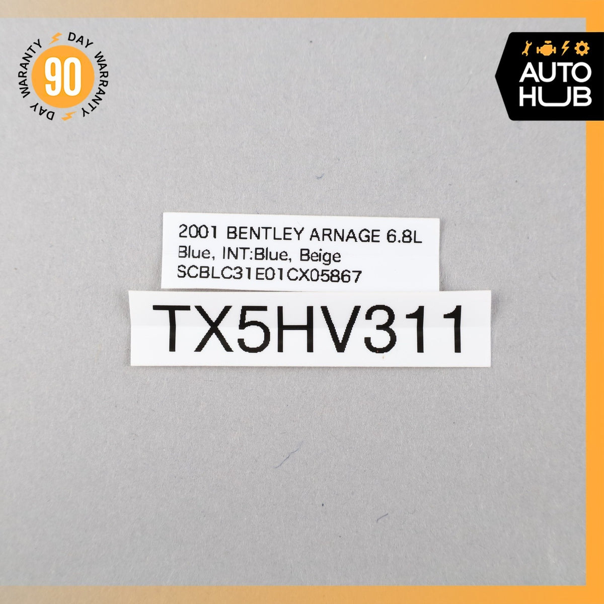 99-02 Bentley Arnage Rolls Royce Silver Seraph Rear Trunk Back Cover Panel OEM - photo 20