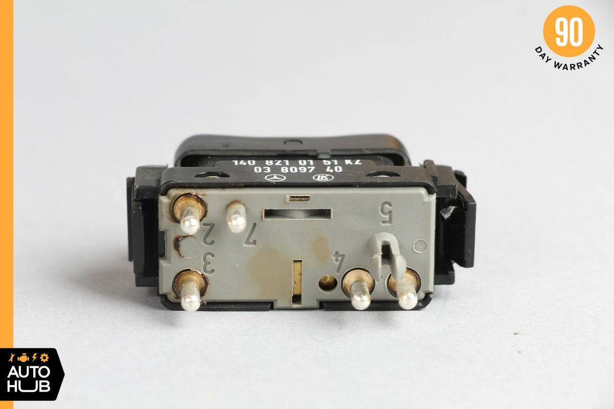 92-99 Mercedes W140 CL600 S420 S500 Window Regulator Control Switch Button OEM - photo 7