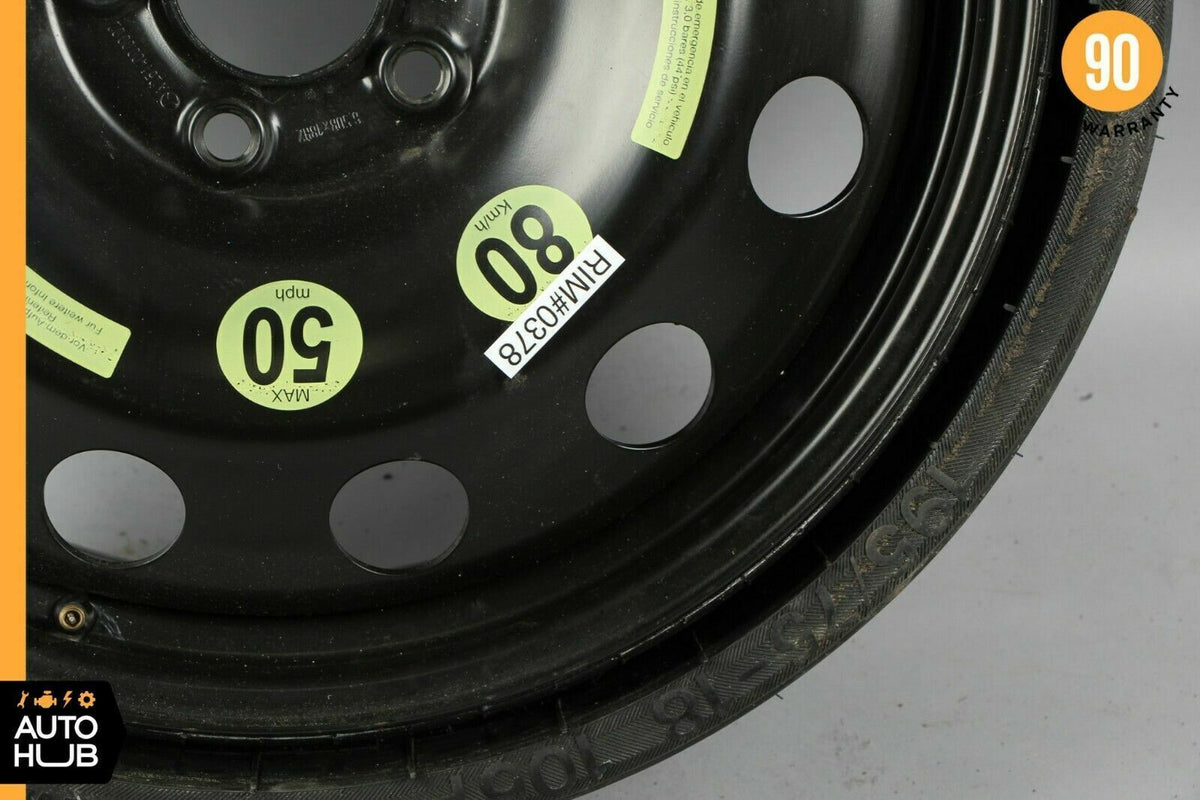 06-13 Mercedes W251 R350 R500 Emergency Spare Tire Wheel Donut Rim 18" 18 OEM - photo 4