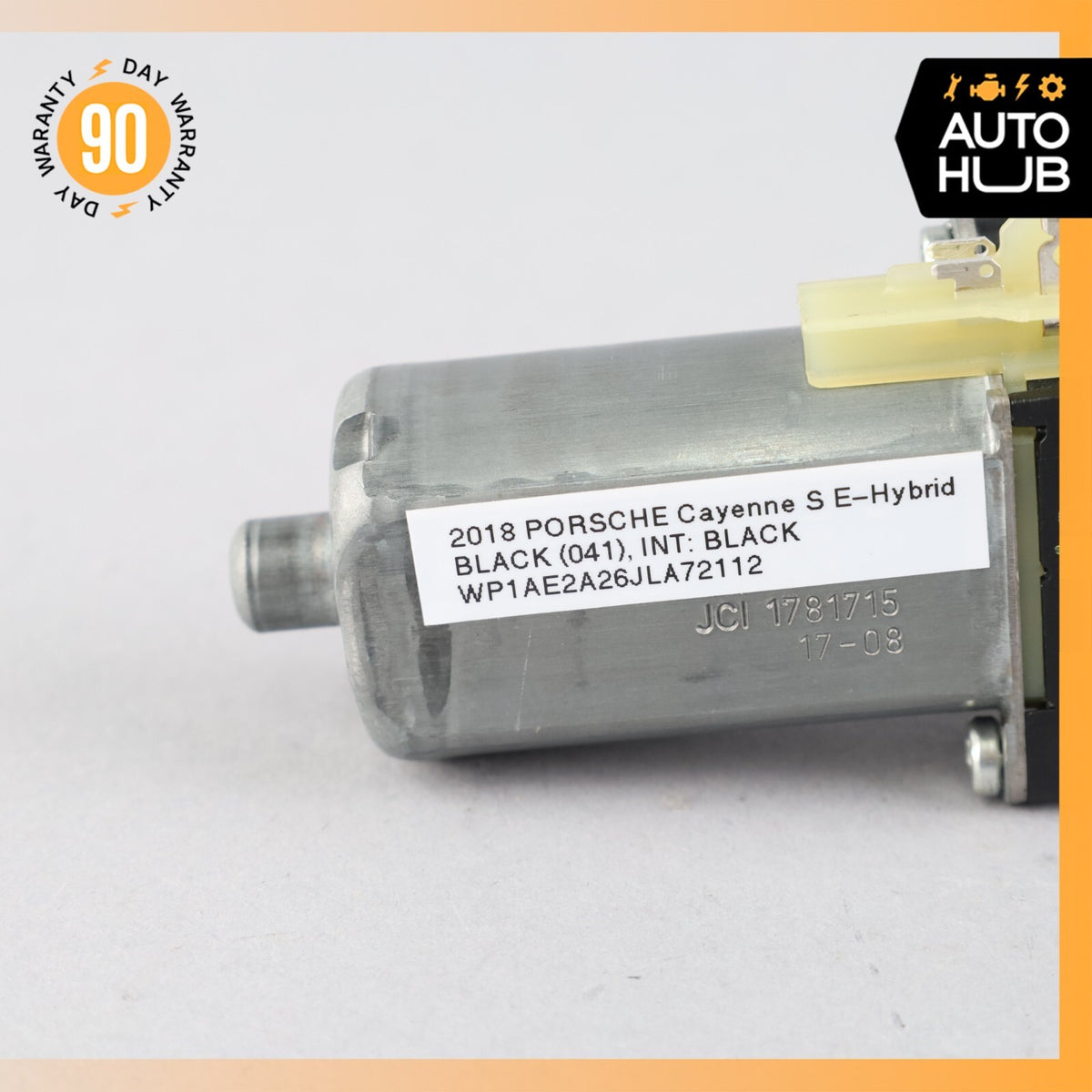 2018 Porsche Cayenne 958 S E-Hybrid Front Seat Backrest Adjustment Motor OEM 64k - photo 5