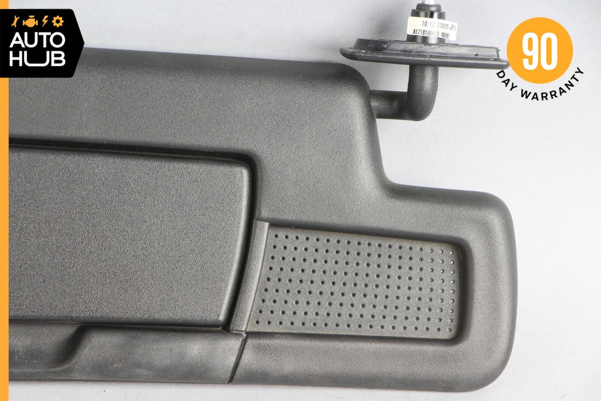 05-11 Mercedes R171 SLK350 SLK300 Sun Visor Sunvisor Shade Right Side Black OEM - photo 10
