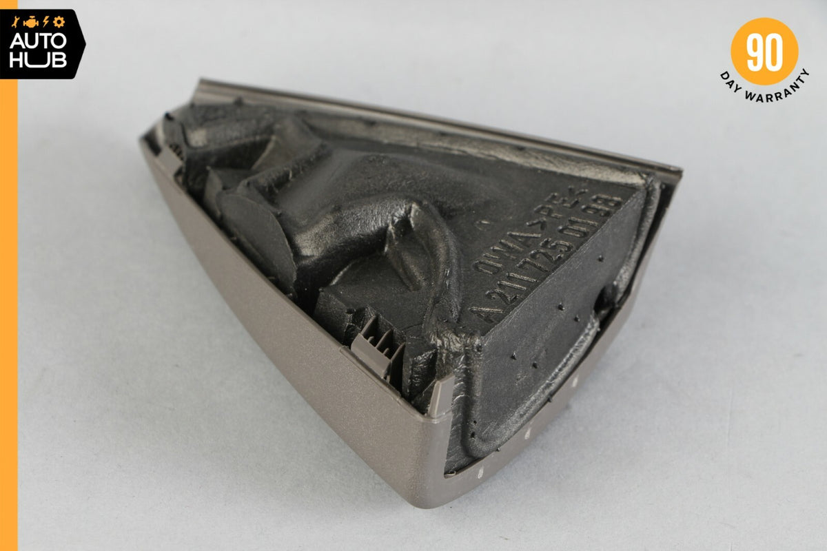 07-09 Mercedes W211 E350 E320 Tweeter Speaker Cover Left Driver Side Grey OEM - photo 8