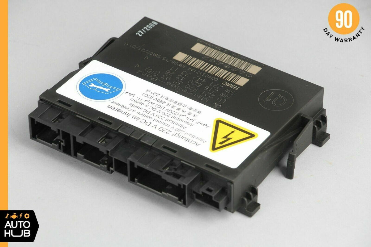 07-10 Mercedes W221 S600 S63 Front Left or Right Seat Contour Control Module OEM - photo 2