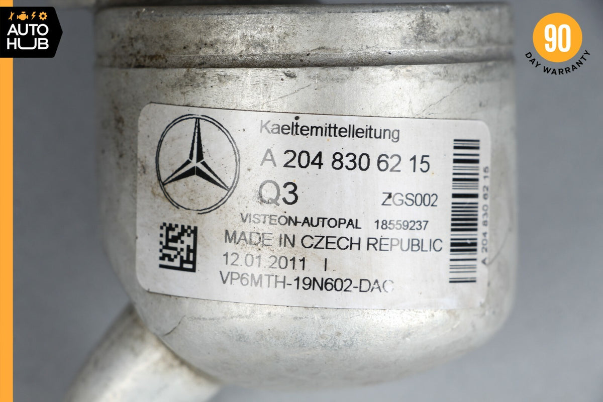 10-11 Mercedes W204 C300 E350 AC Air Conditioning Hose Pipe Line 2048306215 OEM - photo 11