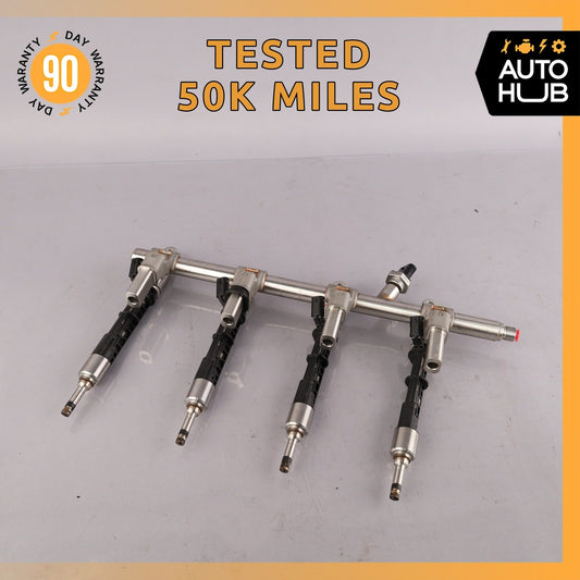 17-26 Alfa Romeo 949 Stelvio Giulia Fuel Injection Rail Line w/ Injectors OEM - photo 1