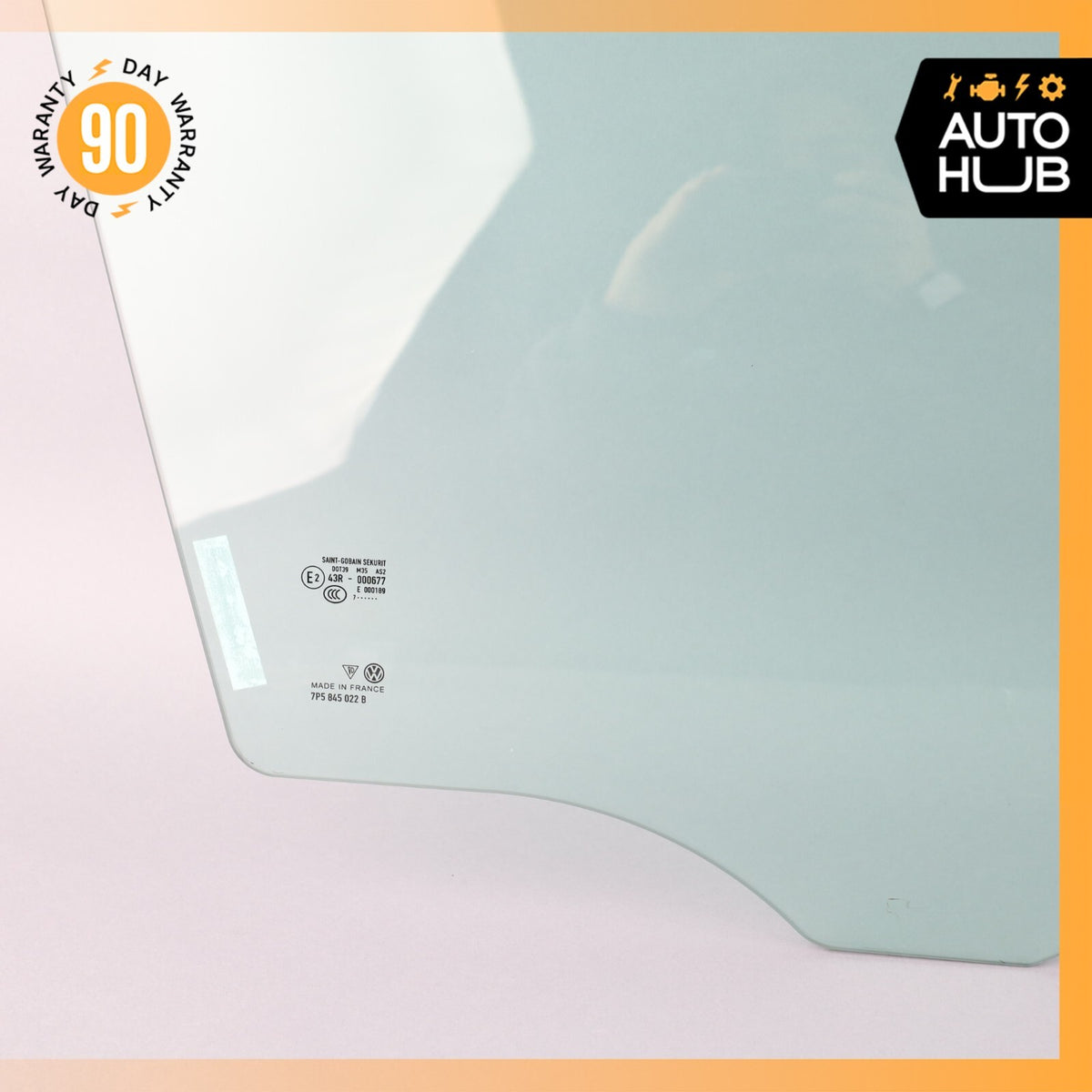 11-18 Porsche Cayenne 958 E-Hybrid S Front Right Side Door Window Glass OEM - photo 3