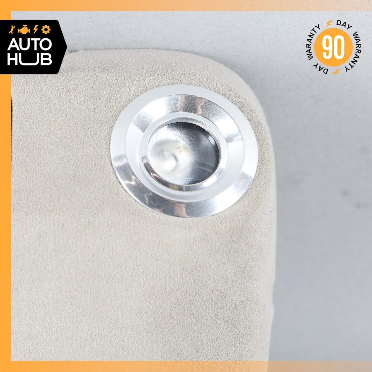 09-14 Aston Martin DB9 Vantage Interior Overhead Dome Reading Light Suede OEM - photo 5