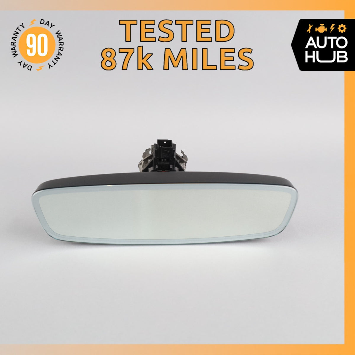 17-23 Porsche Panamera 971 Interior Rear View Mirror Black OEM 87k - photo 1