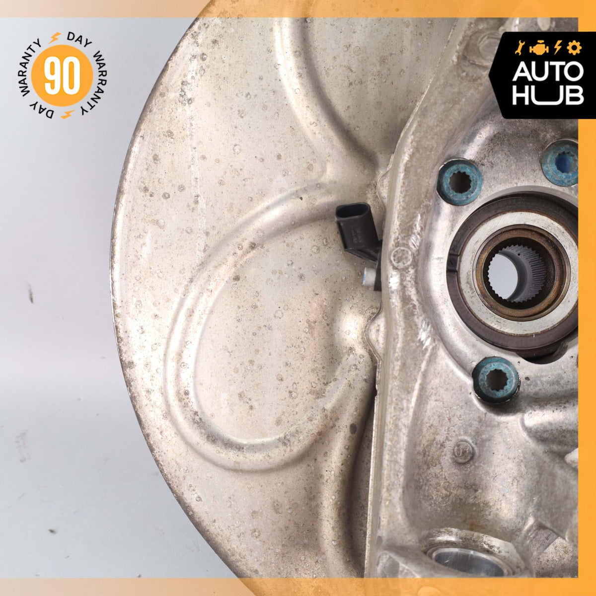 12-13 Bentley Continental GT GTC Front Right Side Spindle Knuckle Hub OEM 73k - photo 12