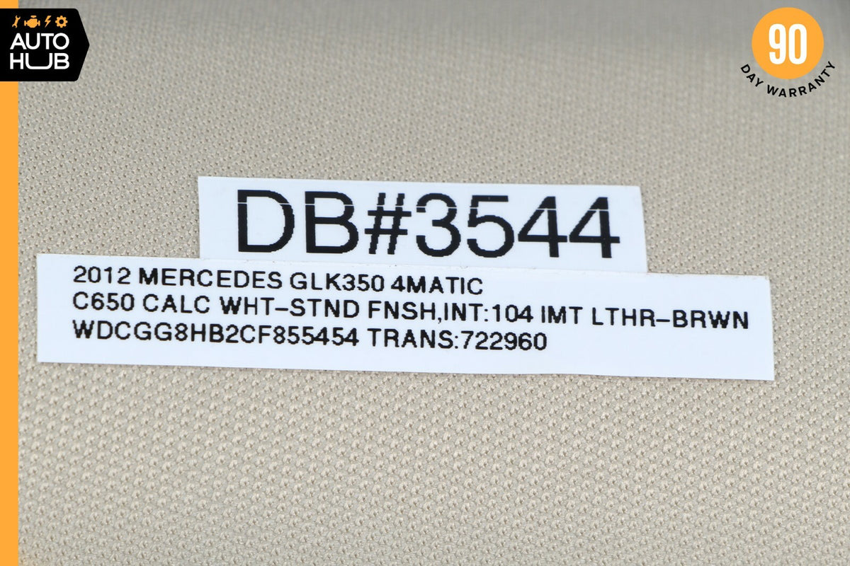 10-15 Mercedes X204 GLK350 Front Left Interior Trim Panel A Pillar OEM 24k - photo 10