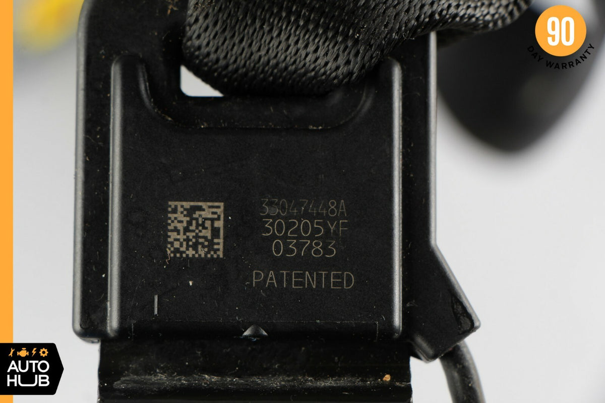 05-07 Mercedes W203 C230 C320 Front Right Side Seat Belt Seatbelt Black OEM - photo 10