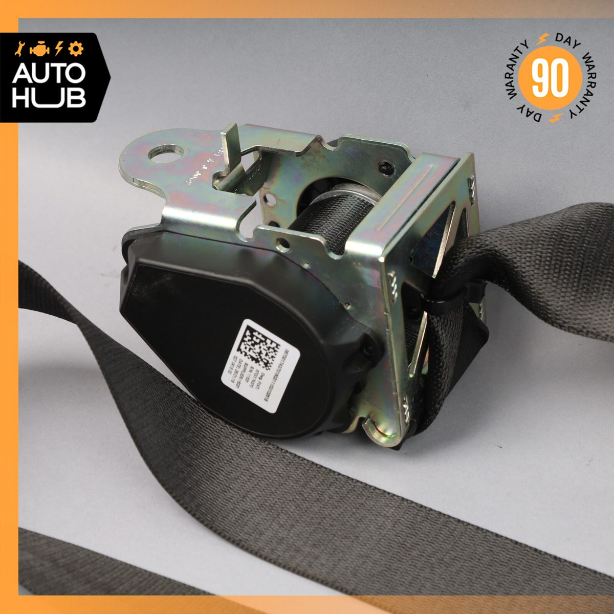 14-22 Maserati Ghibli SQ4 M157 Rear Left or Right Side Seat Belt Black OEM 41k - photo 8