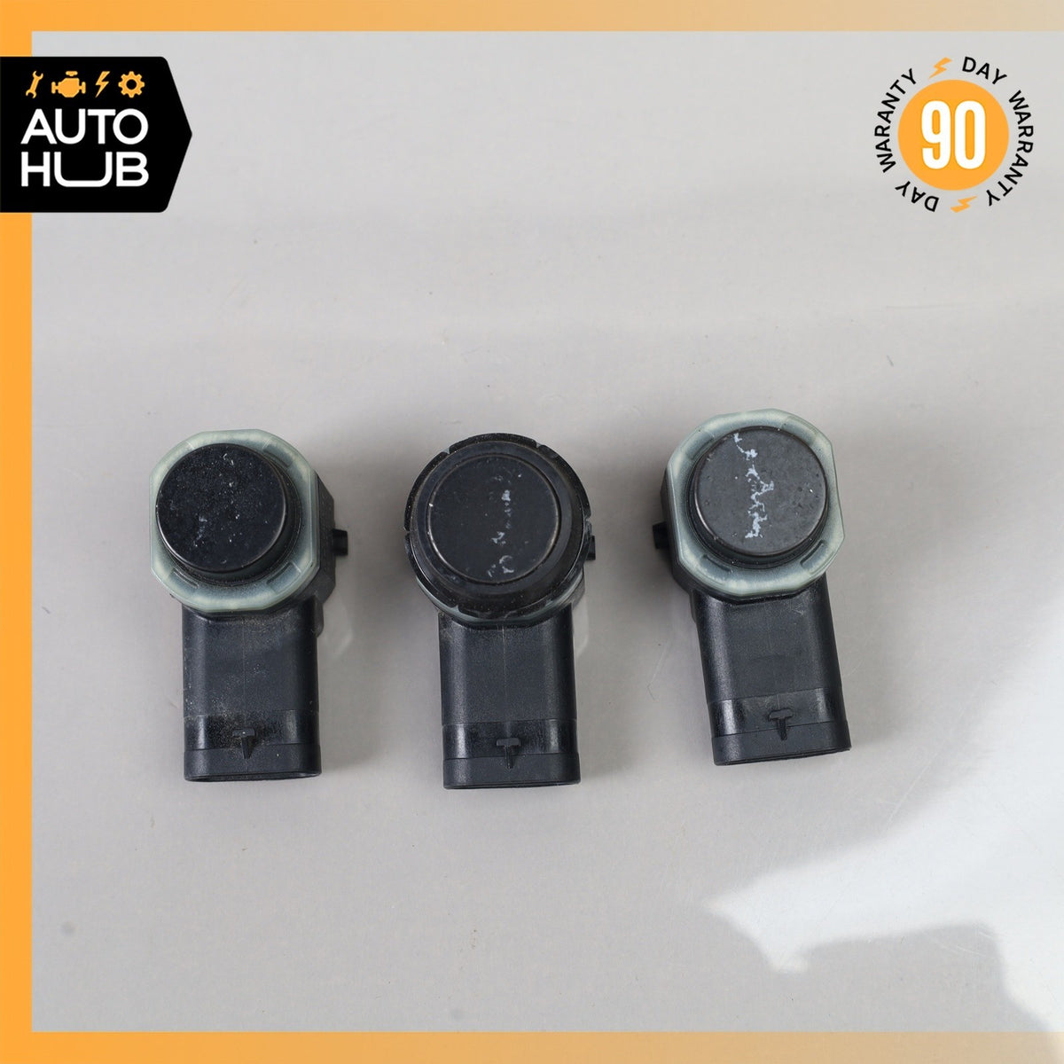 Porsche Cayenne Panamera Front or Rear Bumper Parking Sensor PDC Set of 3 OEM - photo 1