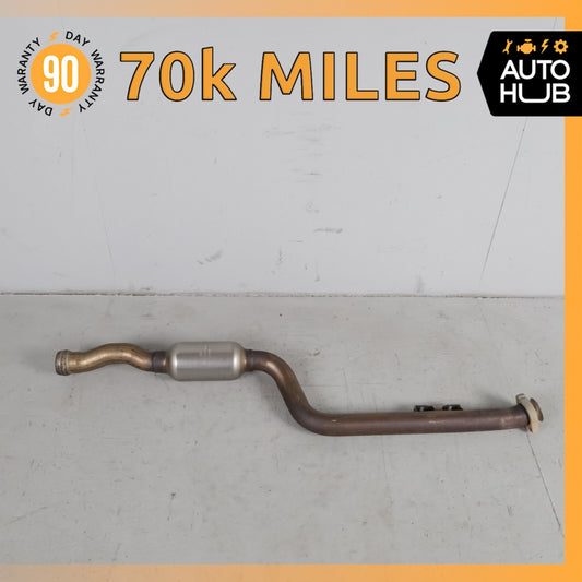 12-14 Mercedes W204 C250 M271 1.8L Center Medium Exhaust Pipe 2124910001 OEM 70k - photo 1