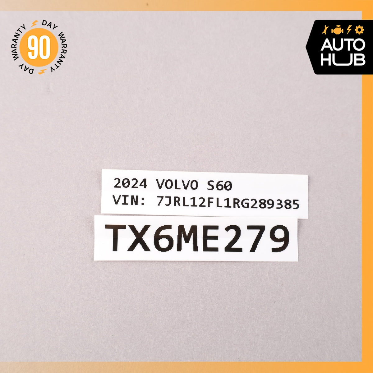 19-25 Volvo S60 Front or Rear Bumper Parking Sensor PDC OEM 60k - photo 8