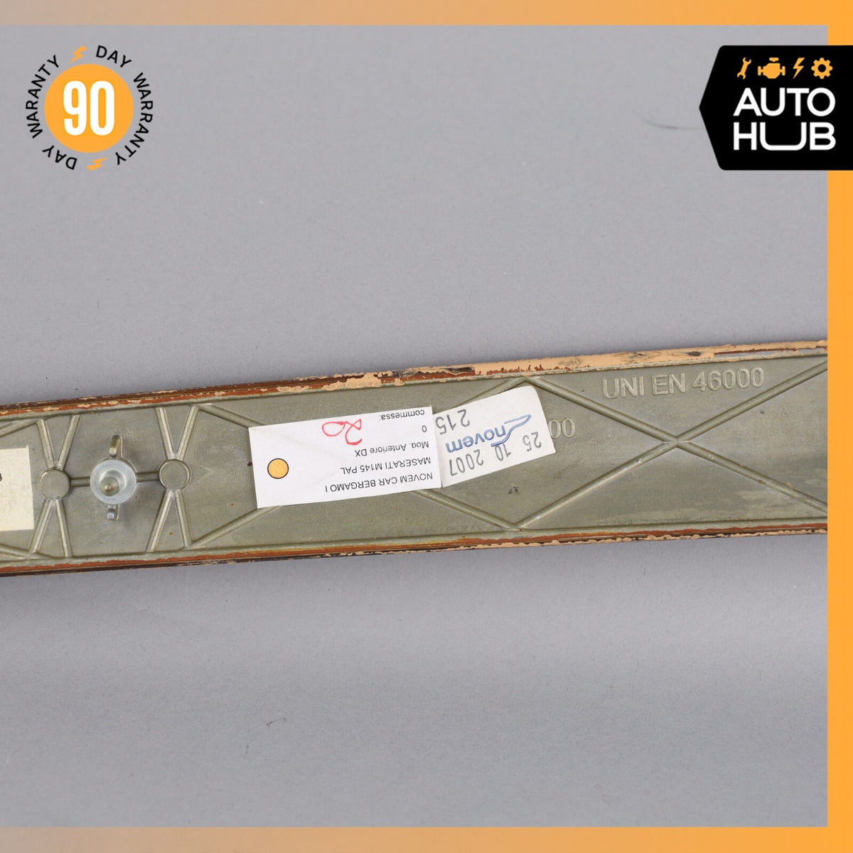 08-19 Maserati Granturismo M145 Front Right Side Door Panel Trim Wood OEM - photo 10