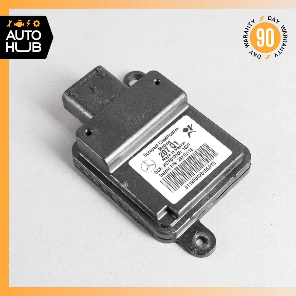 10-14 Mercedes W207 E550 C250 C300 Seat Occupancy Sensor Mat SRS Module OEM - photo 1