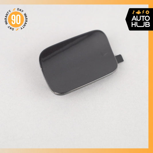 BMW F15 X5 Rear Right Bumper Tow Hook Cover Panel Trim Black OEM - photo 1