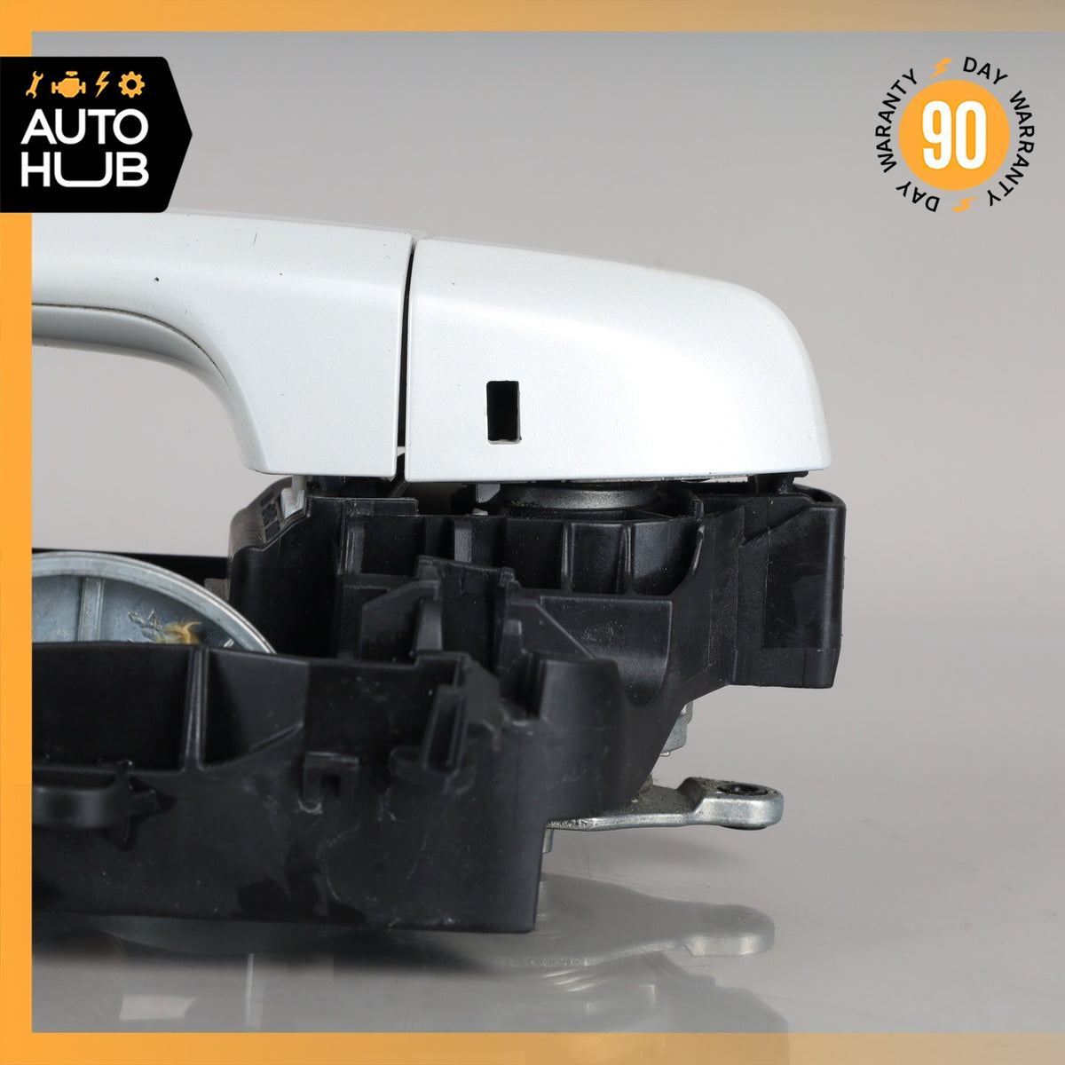 14-18 BMW F15 X5 Front Left Driver Side Exterior Door Handle White OEM - photo 5