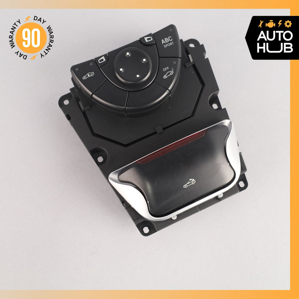 Mercedes R230 SL500 SL55 Convertible Top Roof ABC Mirror Control Switch OEM - photo 3