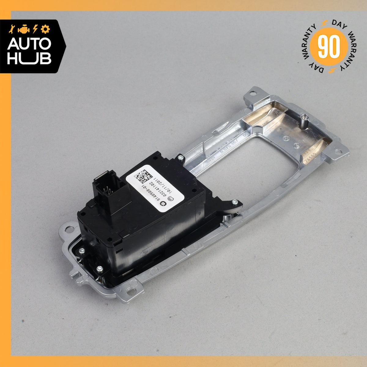 07-14 BMW E70 X5 X6 Electronic Parking Button Switch w/ Trim OEM - photo 6