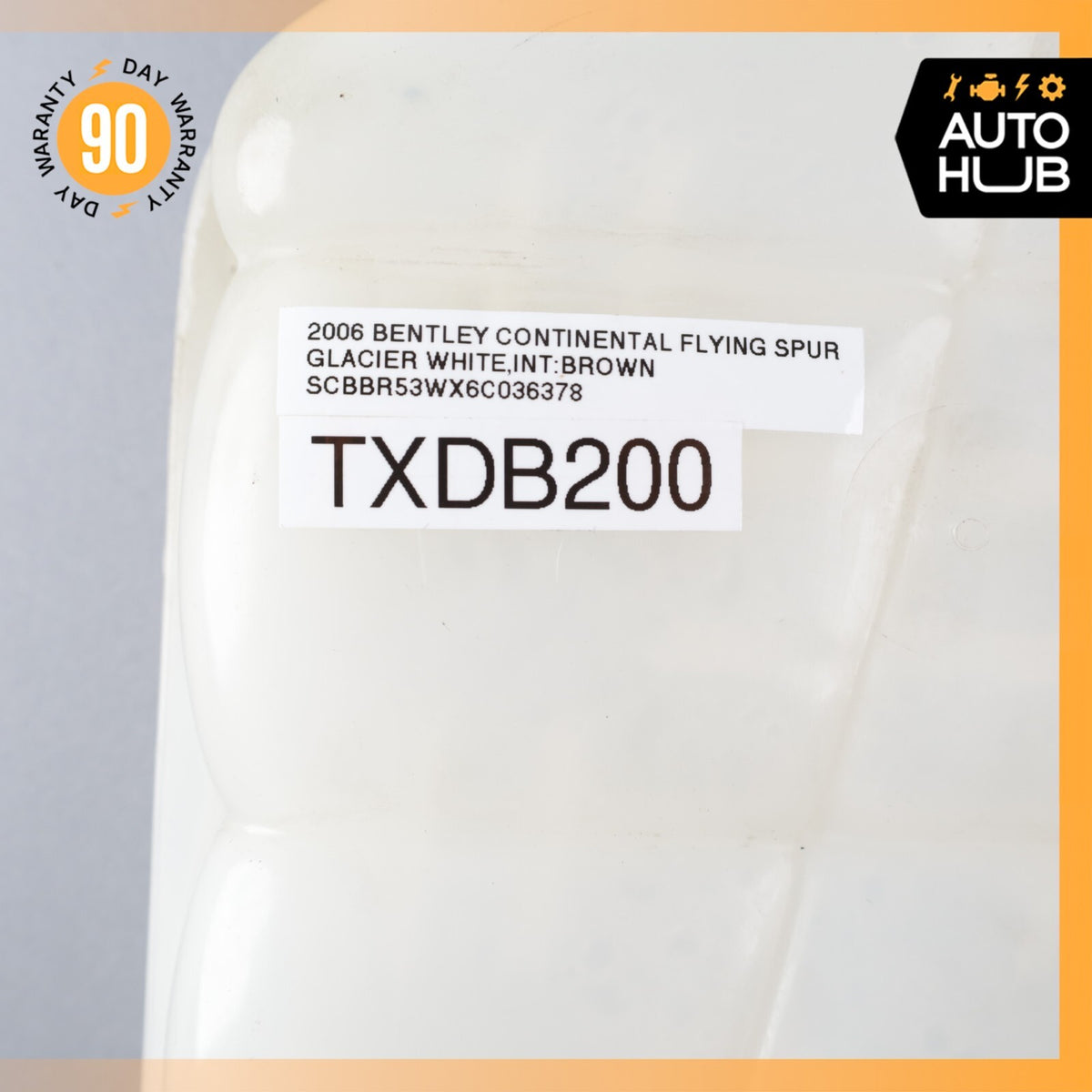 Bentley Continental Flying Spur Coolant Additional Expansion Tank OEM 58k - photo 8