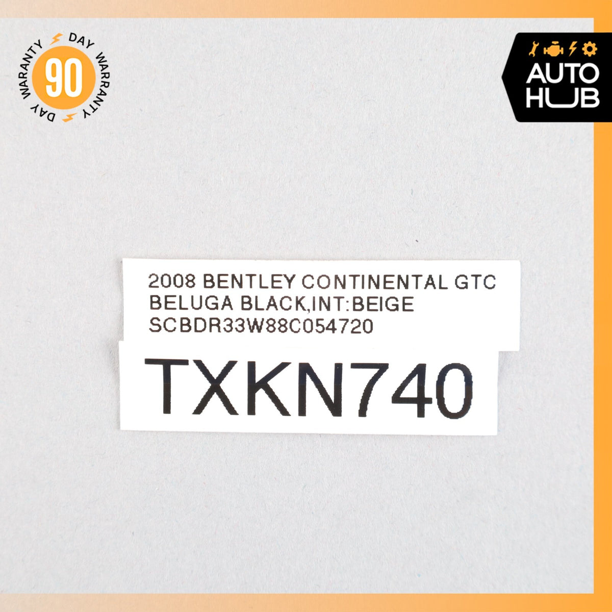 Bentley Continental GTC Convertible Central Parcel Shelf Panel Cover OEM 63k - photo 13
