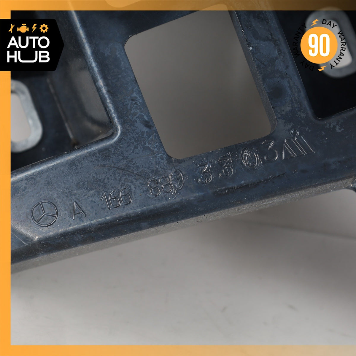 12-15 Mercedes W166 ML350 ML550 Rear Left Side Bumper Support Bracket OEM - photo 6