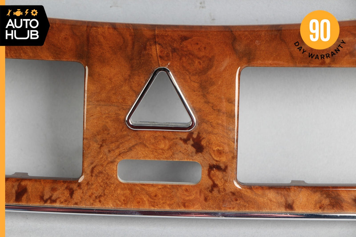 05-09 Mercedes W209 CLK350 CLK500 Center Console Hazard Switch Trim Bezel OEM - photo 3