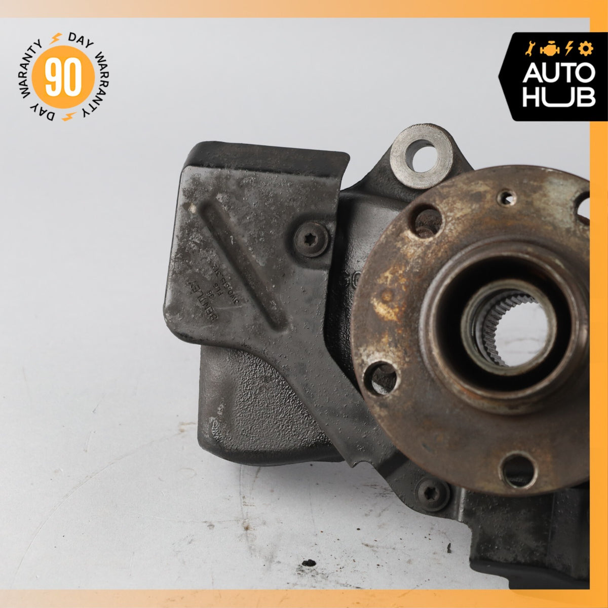 03-07 Bentley Continental GT Coupe Front Right Side Spindle Knuckle Hub OEM 53k - photo 2