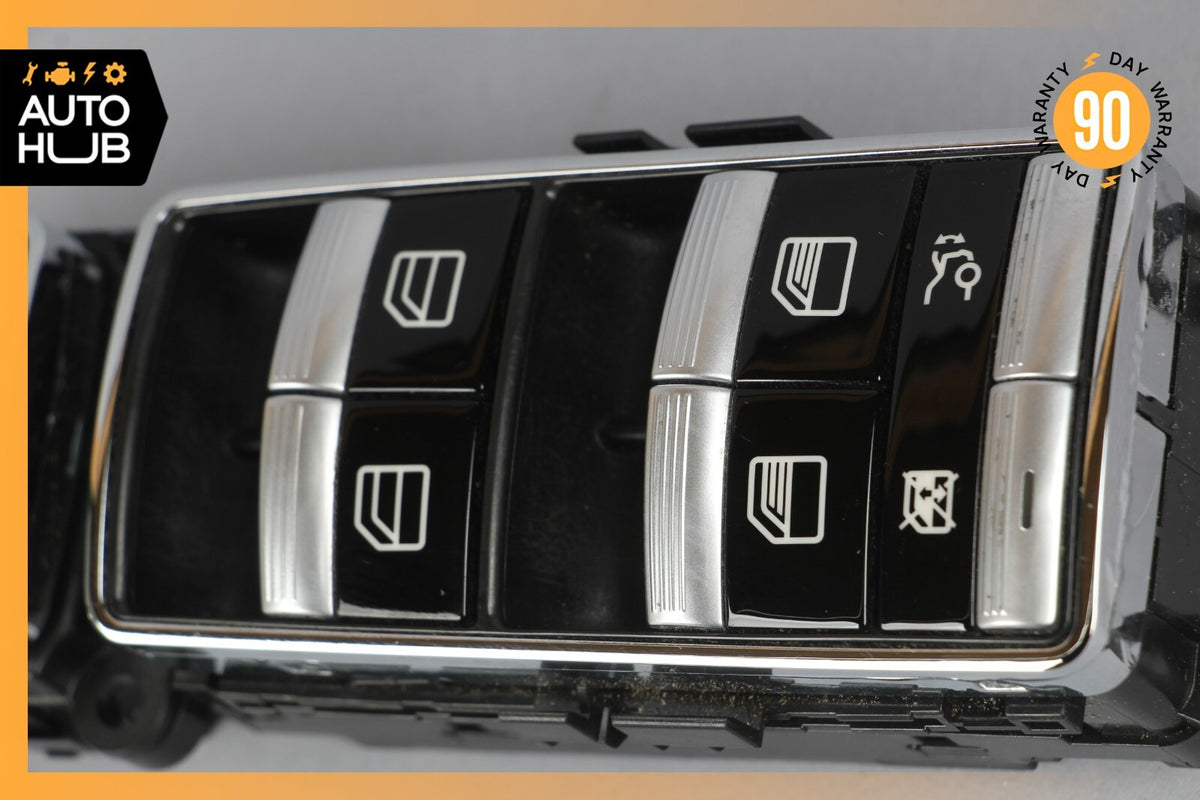 09-13 Mercedes W221 S550 S400 S600 Left Driver Master Window Switch Control OEM - photo 8