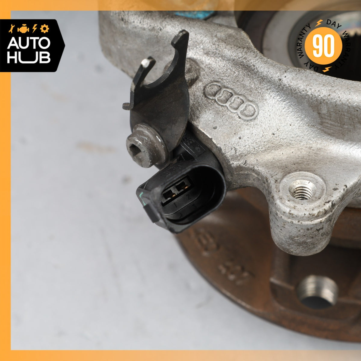 Bentley Continental GT Flying Spur Rear Right Side Spindle Knuckle Hub OEM - photo 12