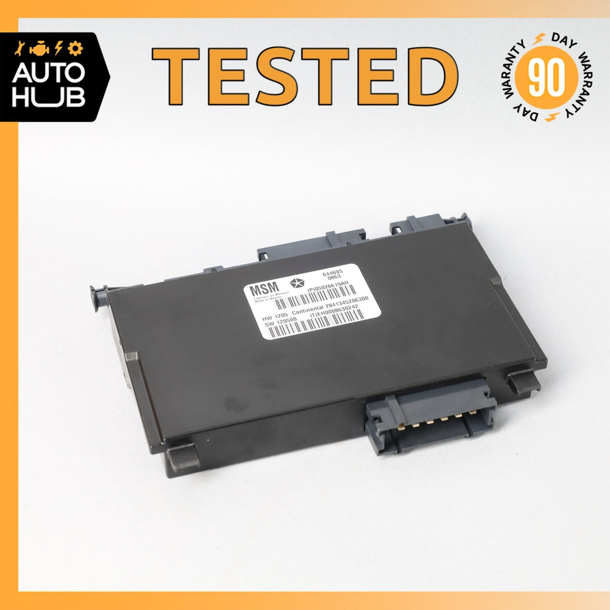 14-20 Maserati Quattroporte M156 Levante M161 Seat Control Module Left Side OEM - photo 1