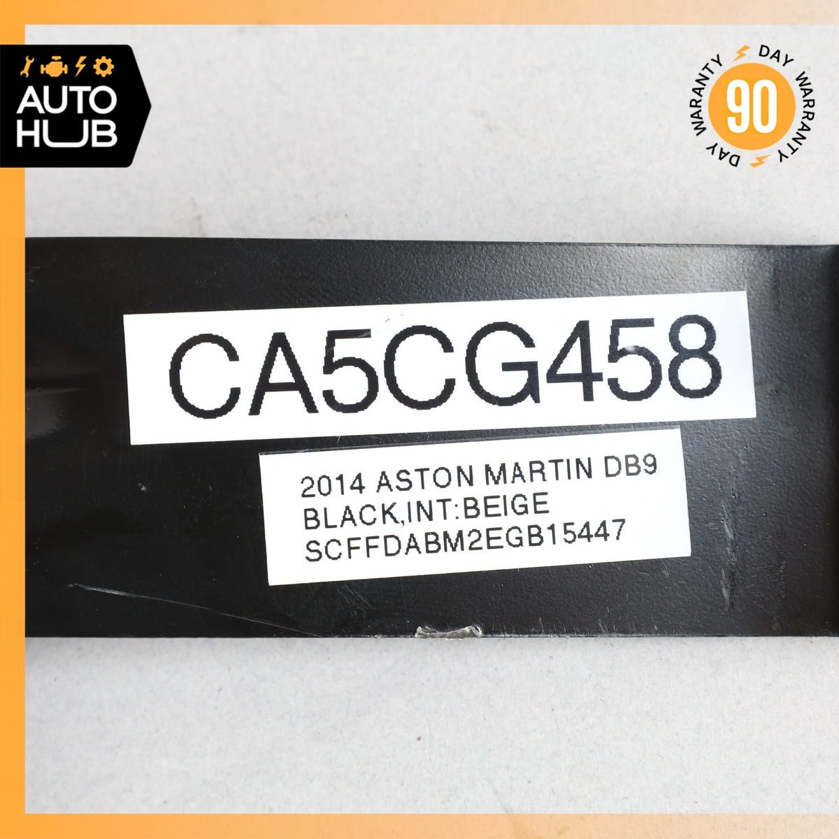 Aston Martin DB9 Battery Holder Support Mount Bracket 7G4310A668AA OEM 22k - photo 7