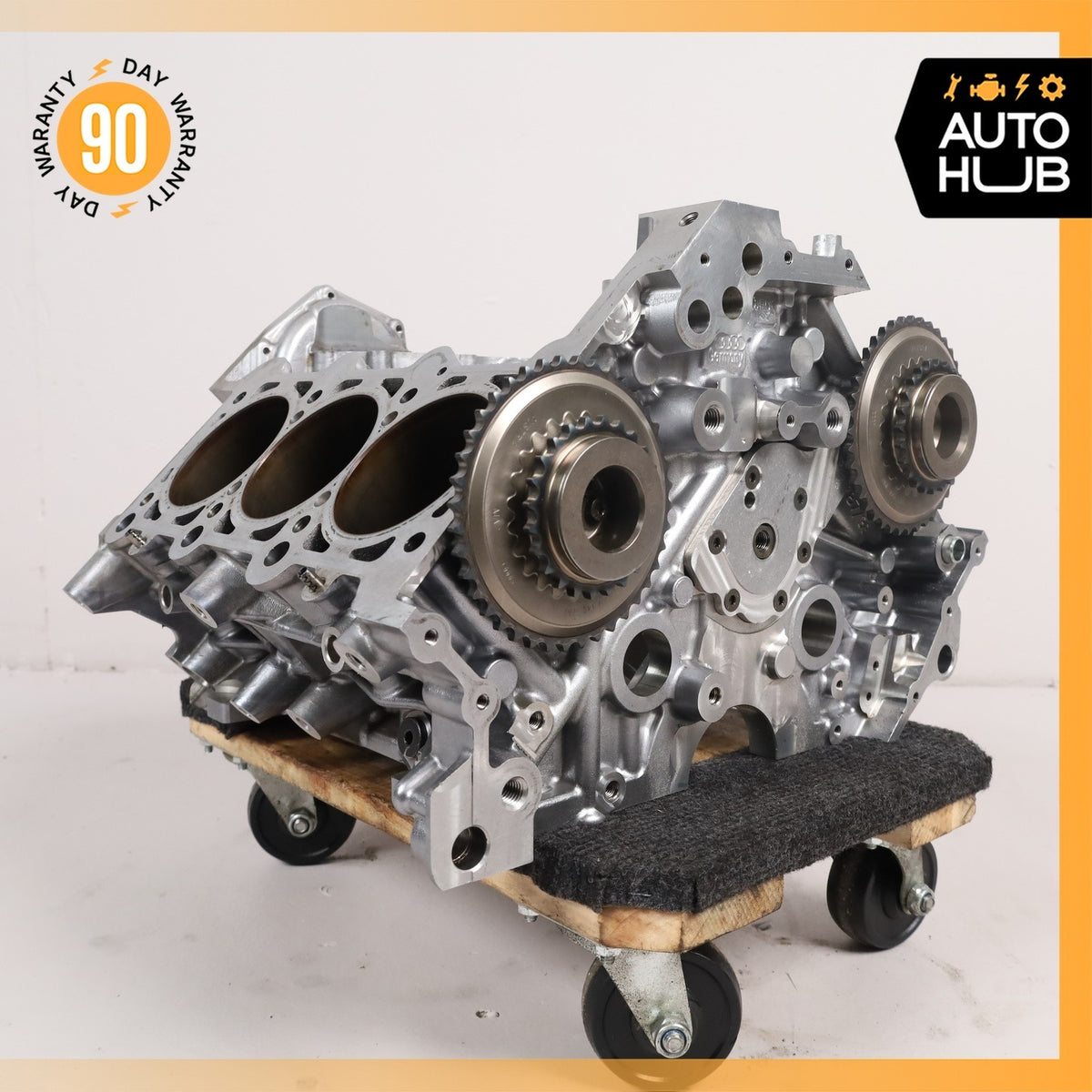 15-19 Audi D4 A8 Q7 A6 A7 3.0L V6 Engine Motor Block 06E103023CQ OEM 80k - photo 3