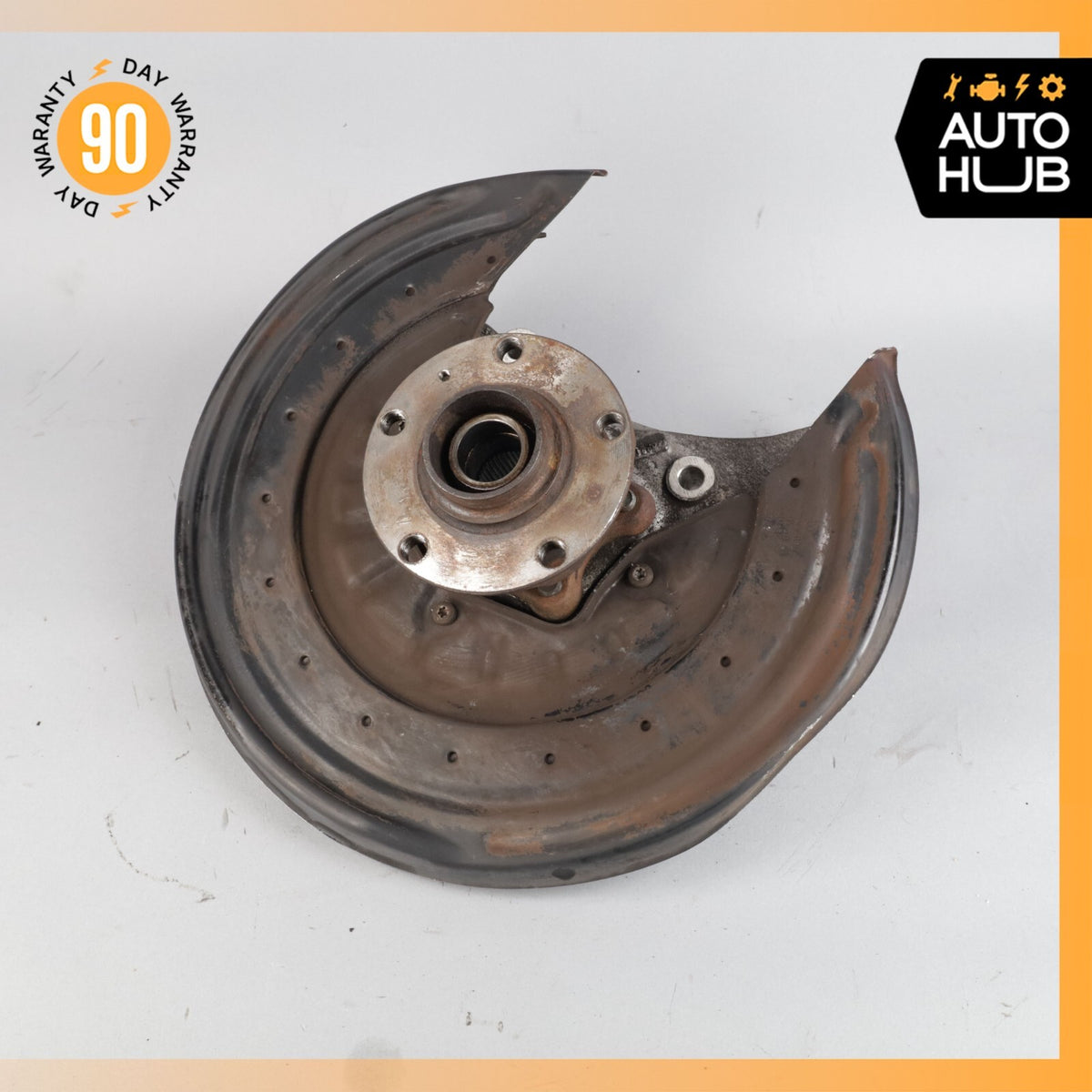 03-13 Bentley Continental GT Rear Left Driver Side Spindle Knuckle Hub OEM - photo 2