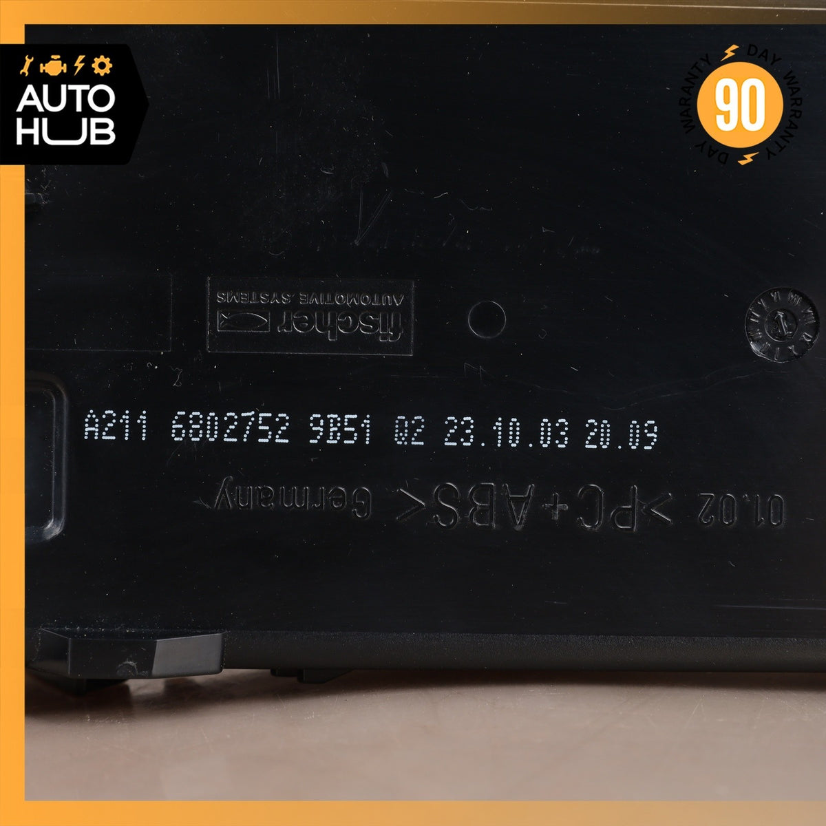03-09 Mercedes W211 E320 E500 Right Side Dash Storage Compartment Black OEM - photo 12